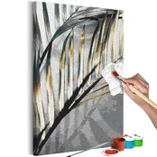 Artgeist tapyba pagal skaičius - Golden Palm Tree 40x60 kaina