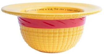 ERIK One Piece Straw Hat Monkey D. Luffy 3D bowl kaina