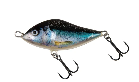 Skęstantis vobleris Salmo Slider, 10 cm, Holo Smelt