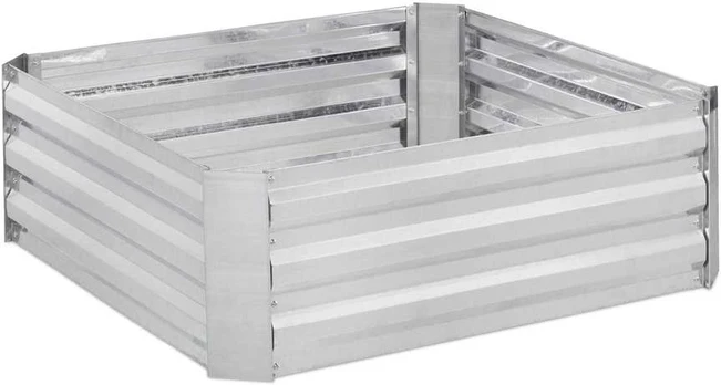 Pakelta lysvė 30x90x90cm., sidabrinės spalvos