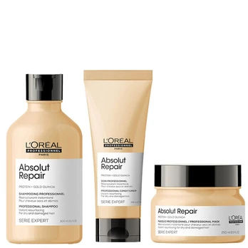 Šampuno rinkinys Loreal Absolut Repair Shampoo, 300 ml