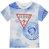 Guess Marškinėliai N6GI02 K8HM4 Mėlyna Regular Fit