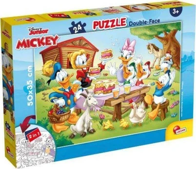 Dėlionė Lisciani Dvišalis Puzzle Plius 24 Donald Duck