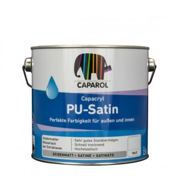 Emaliniai dažai Caparol Capacryl Pu-satin, 2.4 l, balta