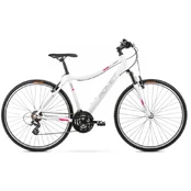 Dviratis Romet Orkan D 2024 white-violet-19" / L kaina