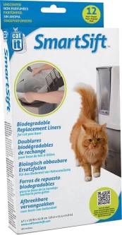 CATIT - Biodegradable Replacement Liners (Top) Smart Sift 12St - (775.1074) kaina