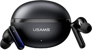 Usams Bluetooth headphones TWS E02 ANC+ENC black