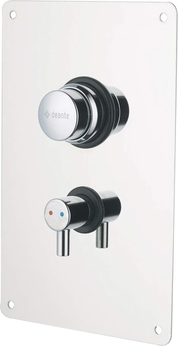 Concealed shower mixer - with temperature control