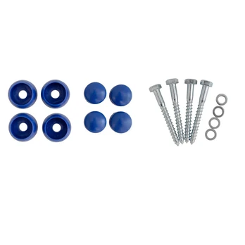 Metalinis skersinis 90 cm, mėlynas