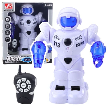 Interaktyvus robotas su nuotolinio valdymo pultu