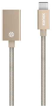 Kanex USB-C į USB 3.0 adapteris – auksinis