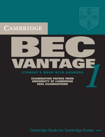 Cambridge BEC Vantage 1
