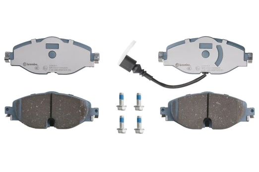 Stabdžių trinkelių rinkinys, diskinis stabdys BREMBO P85126E