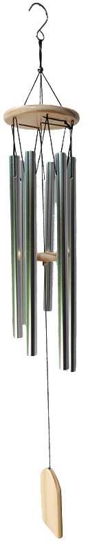 Metalinis vėjo varpelis, 87 cm