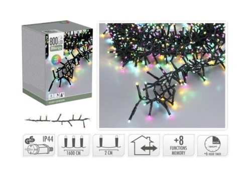 Kalėdinė girlianda 800 LED, 16 m