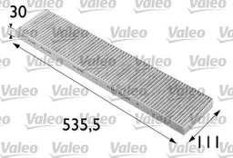 Salono filtras VALEO VAL698696