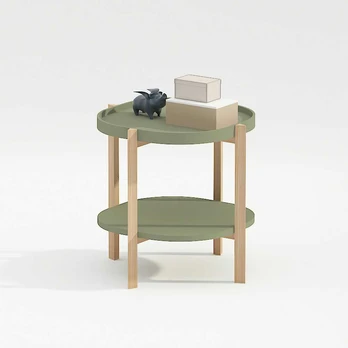 Side table NORAH 50x50xH55cm, žalias