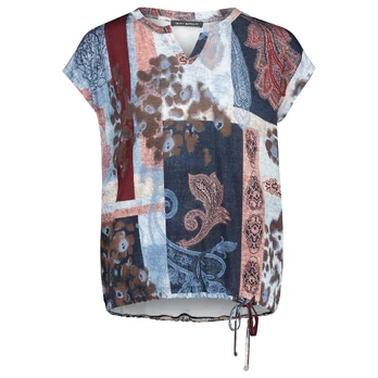 Palaidinės moterims, Marga, Short-Sleeve Shirt