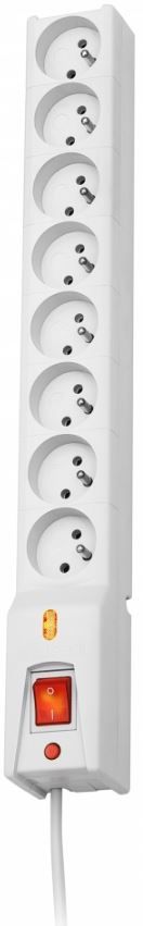 Lestar Surge Protector LX 810, 1L, 1,5m, rutulinis