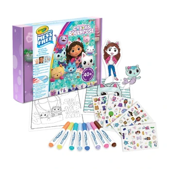 CRAYOLA kūrybinis rinkinys Activity Set Gabby's Dollhouse, 75-7170