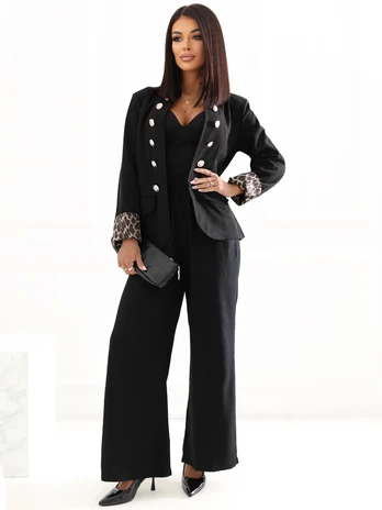 Italy Moda Marynarka-MI-MA-A342811.85-juoda