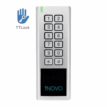 Praėjimo kontrolės belaidė klaviatūra TTLock sidabrinė