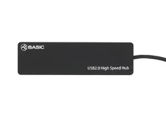 "Tellur Basic" USB šakotuvas, 4 prievadai, USB 2.0, juodas kaina