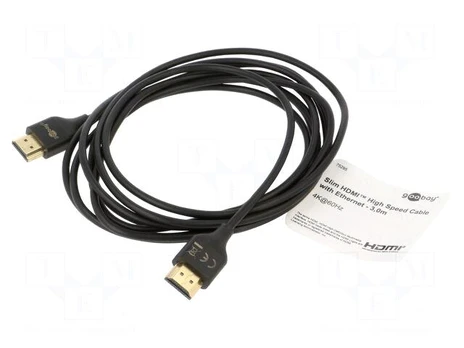 Cable | HDMI plug,both sides | 3m | black | HDCP 2.2,HDMI 2.0