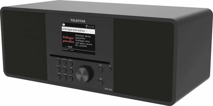 TELESTAR TOP 300 Juodas Multifunktionsradios Stationär