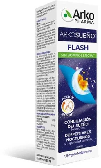 Arkopharma Flash Sublingual Purškiklis 20ml