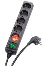 Vivanco extension cable 5 slots 1.4m (27017) kaina