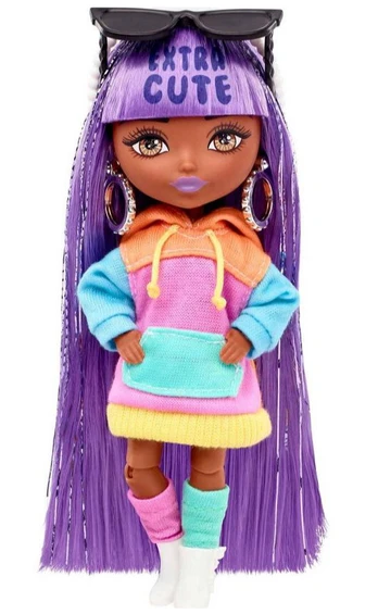 Lėlė Barbie Extra Minis, 14 cm