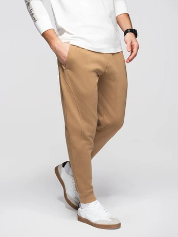 Kelnės vyrams Ombre OM-PABS-0305, rudos