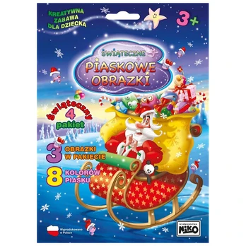 Smėlio Paveikslai – Kalėdinis Pakuotas 4