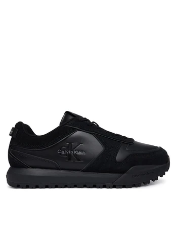 Laisvalaikio batai Calvin Klein Toothy Runner Irregular Lines YM0YM01461 Juoda