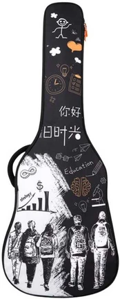 Dėklas akustinei gitarai Hard Bag B-1913-41 Juodas