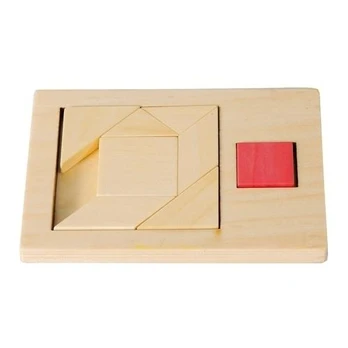 Dėlionė Fridolin "Extra Piece", Square 3, medinė