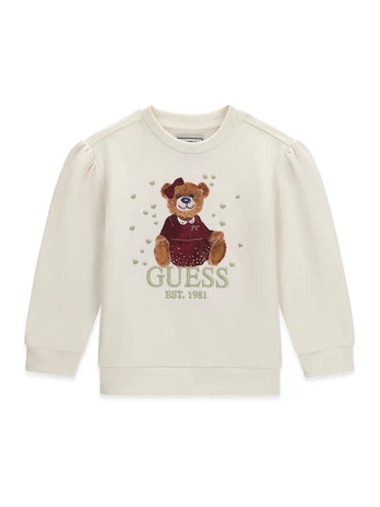Guess Džemperis K6BQ02 K5894 Kreminė Regular Fit