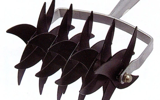 Kultivatorius rotacinis, plotis 165 mm, 9 segmentų, be koto