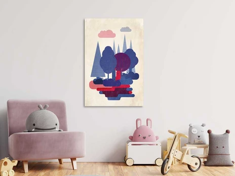 Artgeist Paveikslas - Forest Creatures (1 Part) Vertical