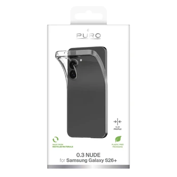 Dėklas Puro Ultra-Slim 0.3 NUDE Protective Case for Samsung Galaxy S26 Plus - Transparent