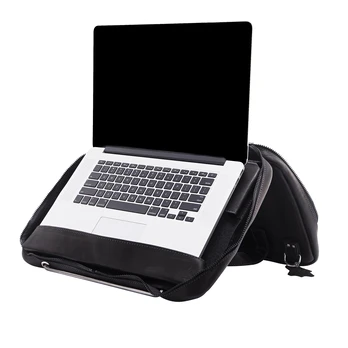 Nešiojamų kompiuterių dėklas-stovas R-GO TOOLS RGOAVLAPBL 15.6"