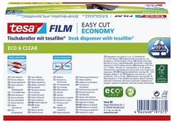 tesafilm Sparpack Abroller + tesafilm eco&clear 1 Rolle kaina