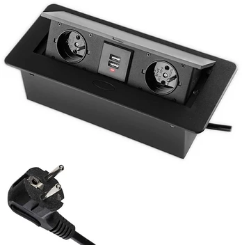 Spacetronik Lizdas Blatowe Otwierane 2x USB Spacetronik SPS-D24B