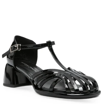 Basutės moterims, Juoda, Sandals