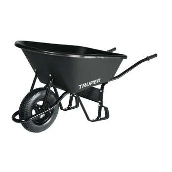 Truper 120L karutis su plastikine talpa