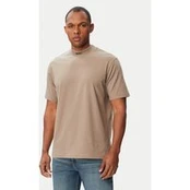 BOSS Marškinėliai Tee Collar 50562120 Chaki Relaxed Fit