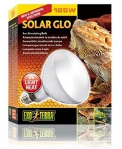 EXOTERRA - Solar Glo 125W Uva/Uvb Heat & Sunlight E27  - (220.1820) kaina