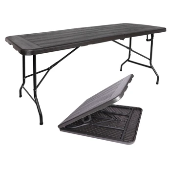 Sudedamas stalas 180 cm Rudas