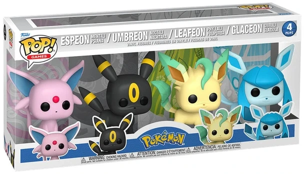 Funko POP pack 4 figures Pokemon
